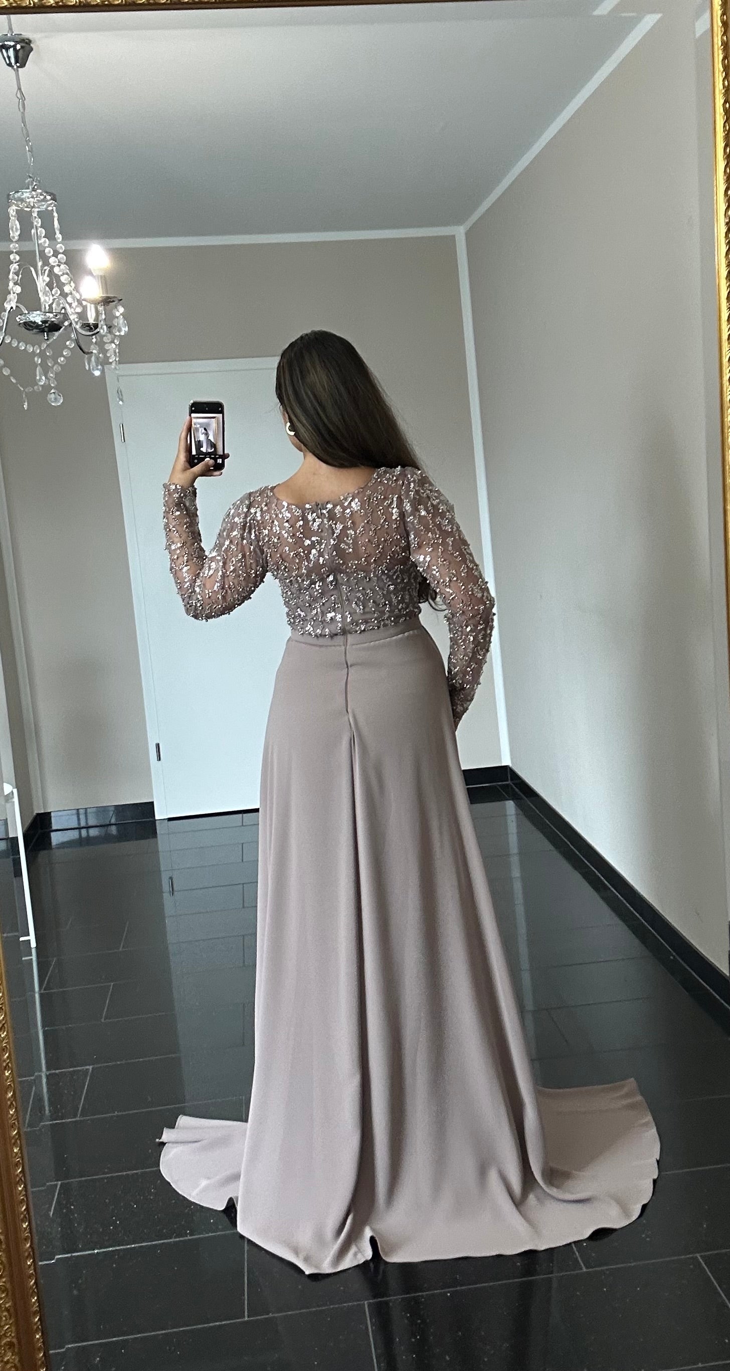 Minel Dress  Vizon